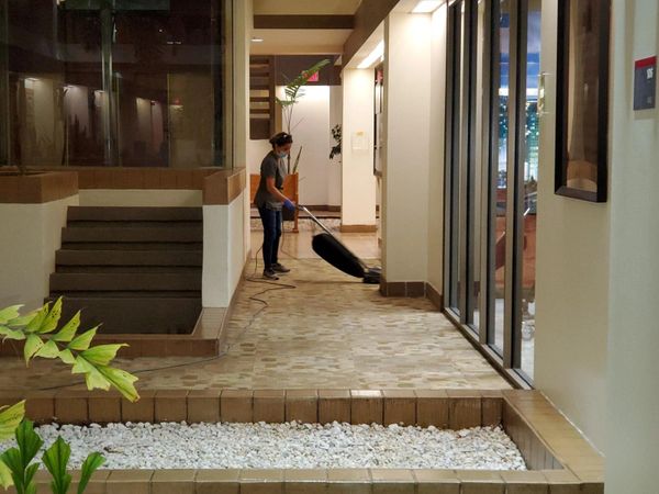Post-construction cleaning